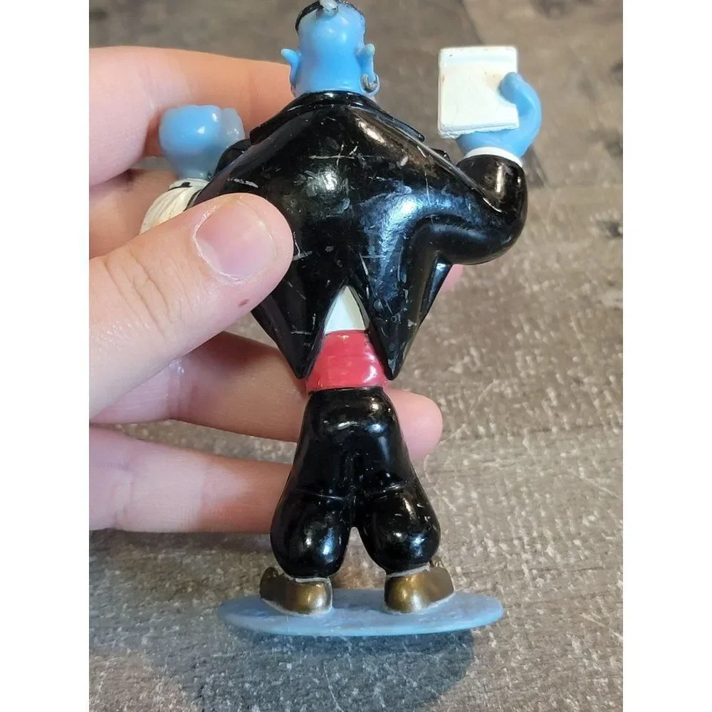 Disney Mattel 1992 Aladdin Genie waiter toy figure‎